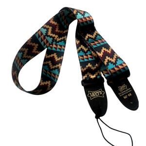 Levy's 2" Guitar Strap | Turquoise Southwest Aztec Design